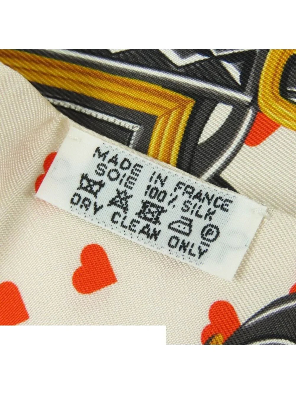 Hermes Twilly Black White Gold Silk Brides de Gala Love Scarf